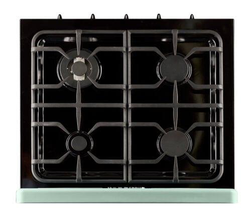 Unique Propane Range /Stove Unique Classic Retro 30" Off Grid (Battery Ignition) Propane Range in Light Green UGP-30CR OF2 LG