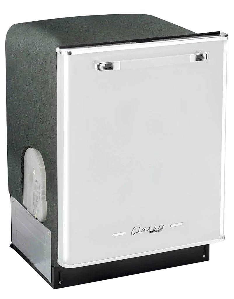 Unique Unique Classic Retro Dishwasher Marshmallow White UGP-24CR DW W