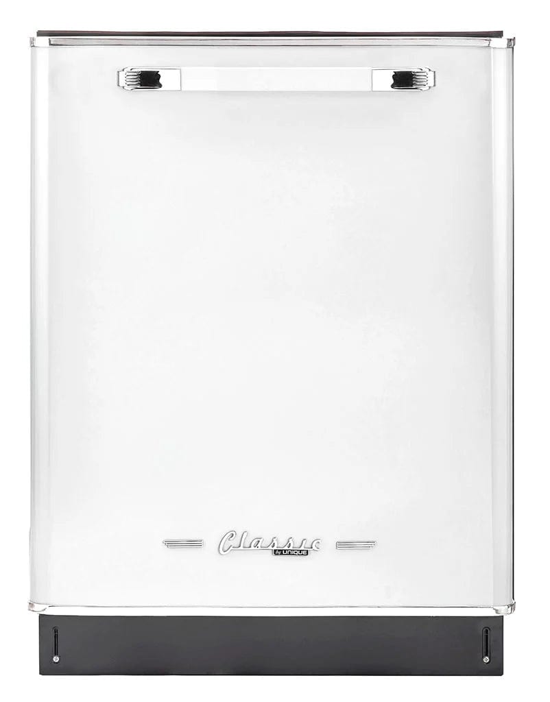 Unique Unique Classic Retro Dishwasher Marshmallow White UGP-24CR DW W