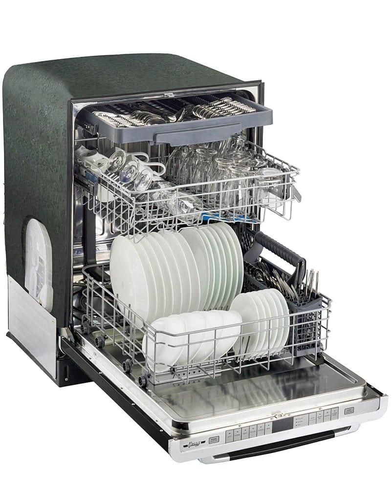 Unique Unique Classic Retro Dishwasher Midnight Black UGP-24CR DW B