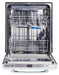 Unique Unique Classic Retro Dishwasher Ocean Mist Turquoise UGP-24CR DW T