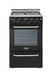 Unique Natural Gas Range/Stove Unique Prestige 20" Convection Gas Range (Electronic Ignition) UGP-20V PC1 B (Black)