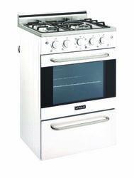 Unique Natural Gas Range/Stove Unique Prestige 20" Convection Gas Range (Electronic Ignition) UGP-20V PC1 W (White)