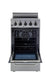 Unique Smoothtop Convection Gas Range Unique Prestige 20' Stainless Steel Electric Ceramic Top With Electronic Ignition UGP-20V EC S/S