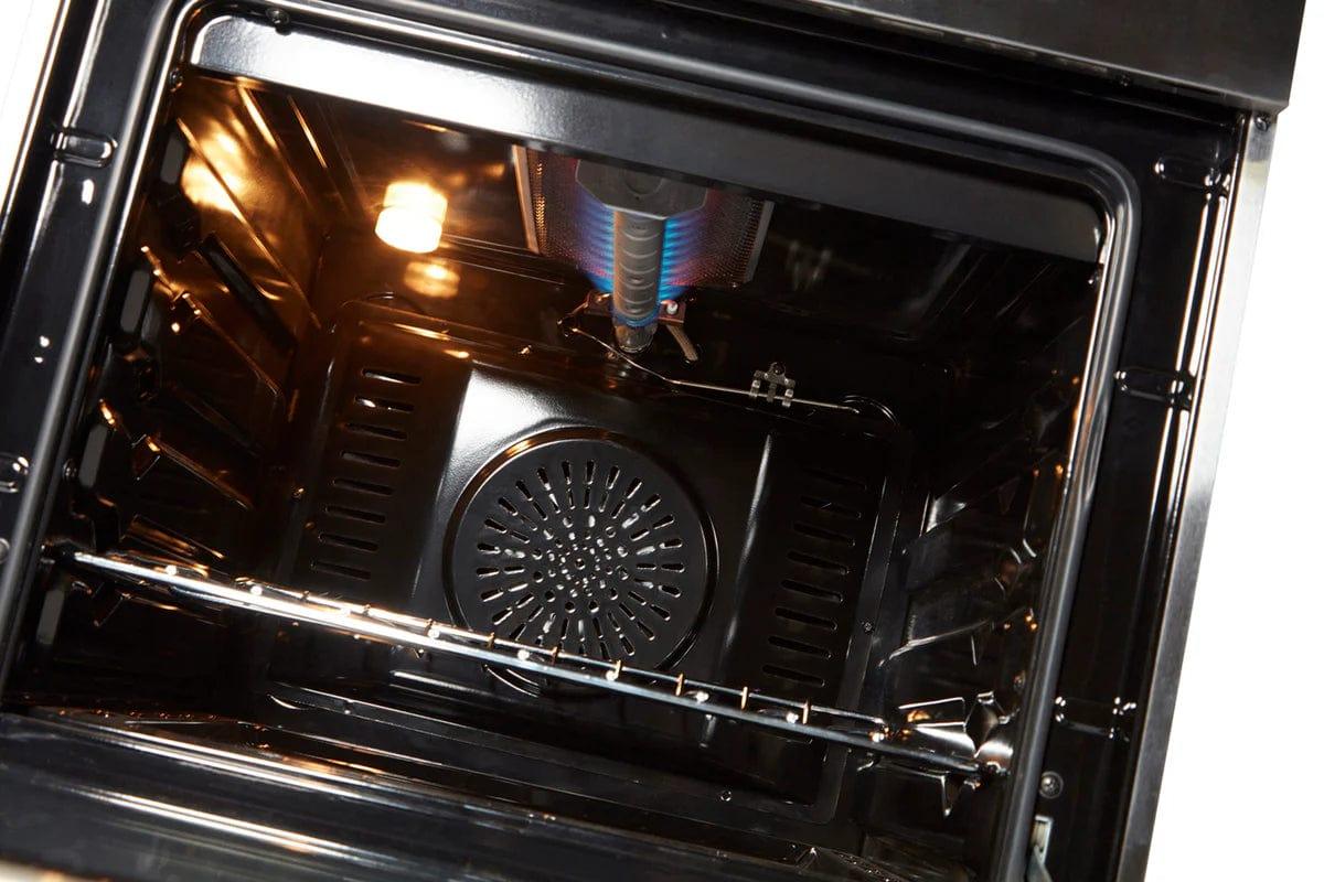 Unique Convection Gas Range Unique Prestige 24' Stainless Steel Convection Gas Range, Electronic Ignition UGP-24V PC1 S/S