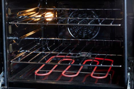 Unique Convection Gas Range Unique Prestige 24' Stainless Steel Electric Ceramic Top With Electronic Ignition UGP-24V EC S/S