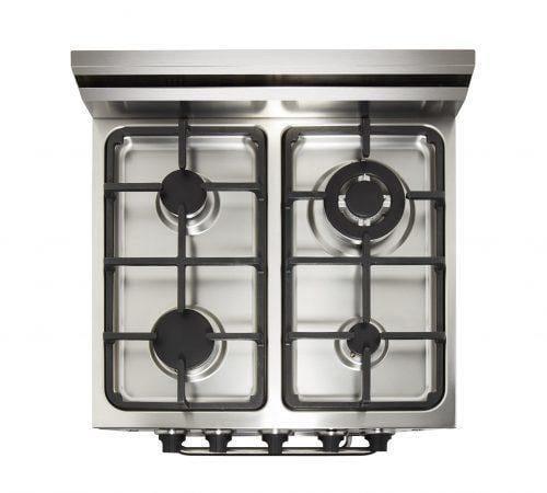 Unique Natural Gas Range/Stove Unique Prestige (Electronic Ignition) 24" Stainless Convection Gas Range UGP-24V PC1 SS