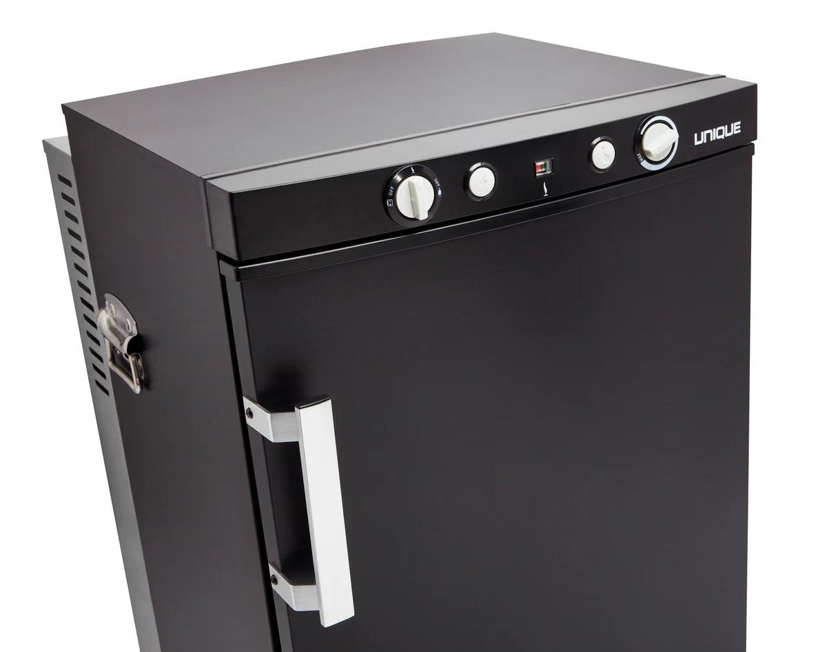 Unique Propane Refrigerator Unique UGP-3 SM B | 3 Cu/Ft Black Propane Refrigerator