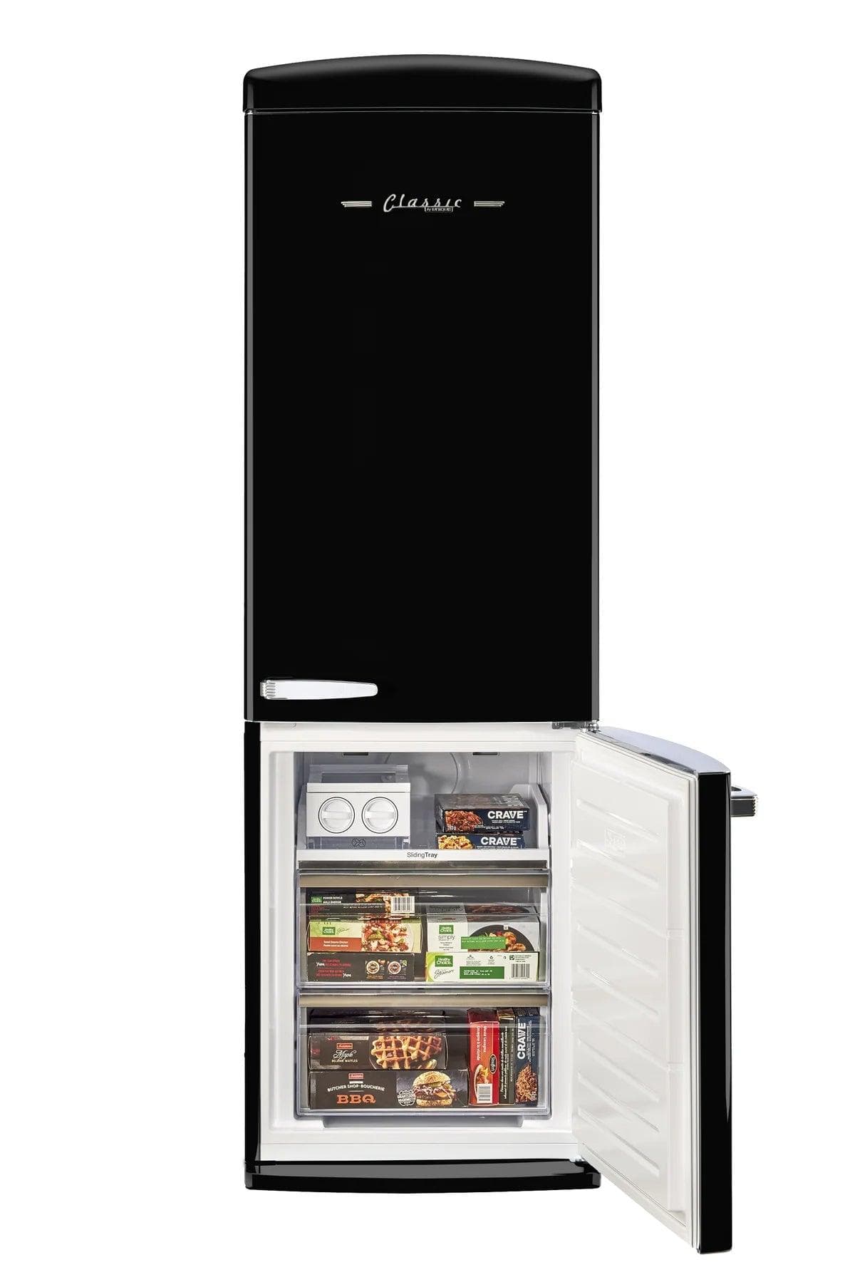 Unique Refrigerator-Freezer Unique UGP-340L B AC | 340Litre Midnight Black Bottom Mount Refrigerator