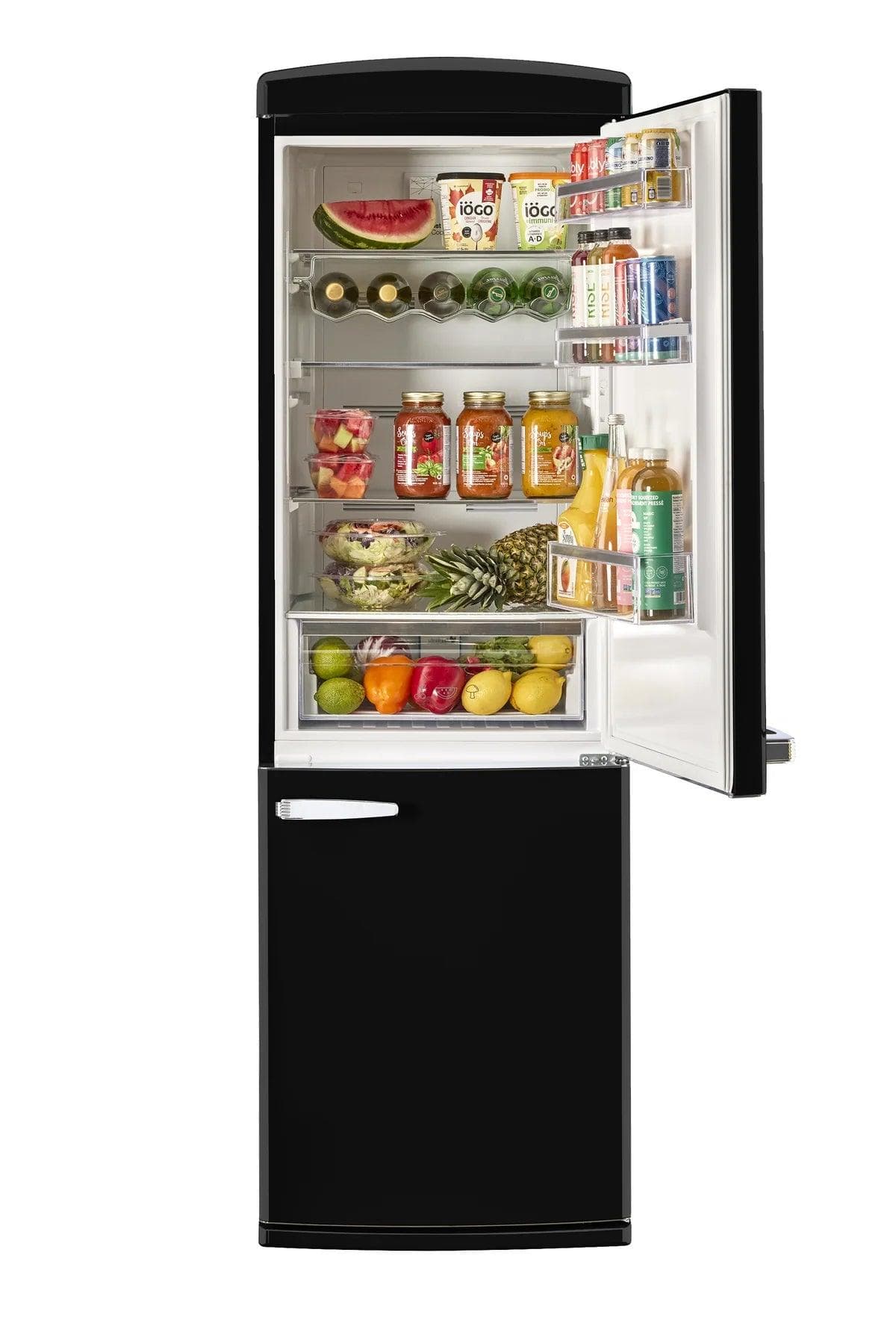 Unique Refrigerator-Freezer Unique UGP-340L B AC | 340Litre Midnight Black Bottom Mount Refrigerator