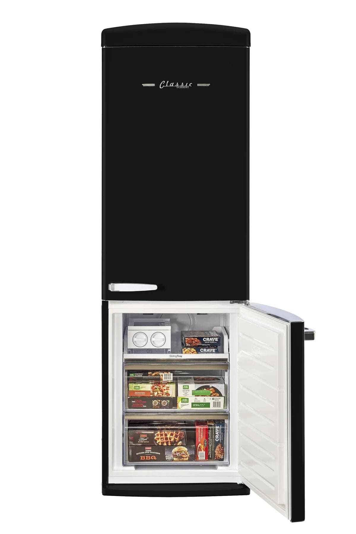 Unique Refrigerator-Freezer Unique UGP-340L MB AC | 340Litre Matte Black Bottom Mount Refrigerator