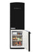 Unique Refrigerator-Freezer Unique UGP-340L MB AC | 340Litre Matte Black Bottom Mount Refrigerator