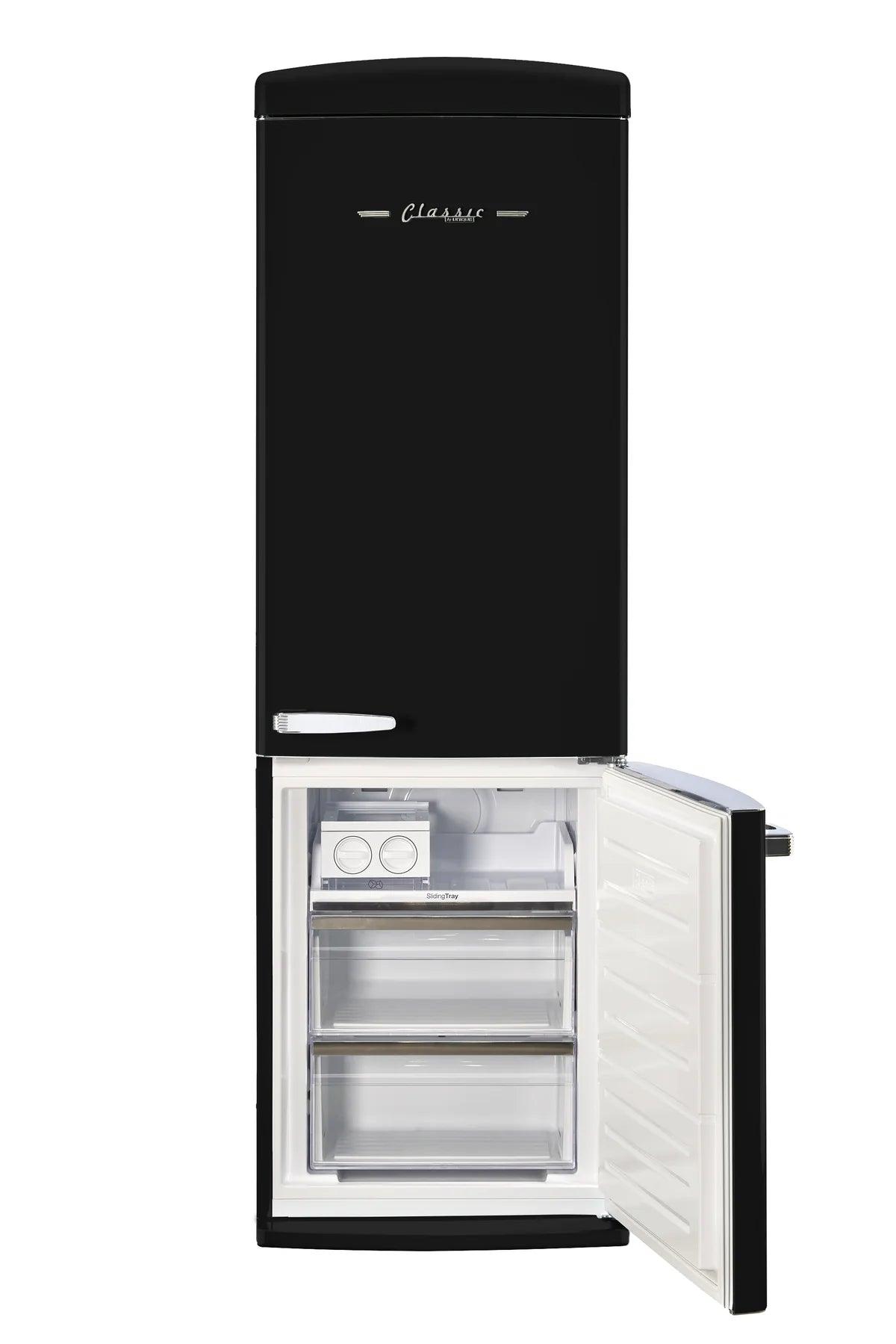 Unique Refrigerator-Freezer Unique UGP-340L MB AC | 340Litre Matte Black Bottom Mount Refrigerator