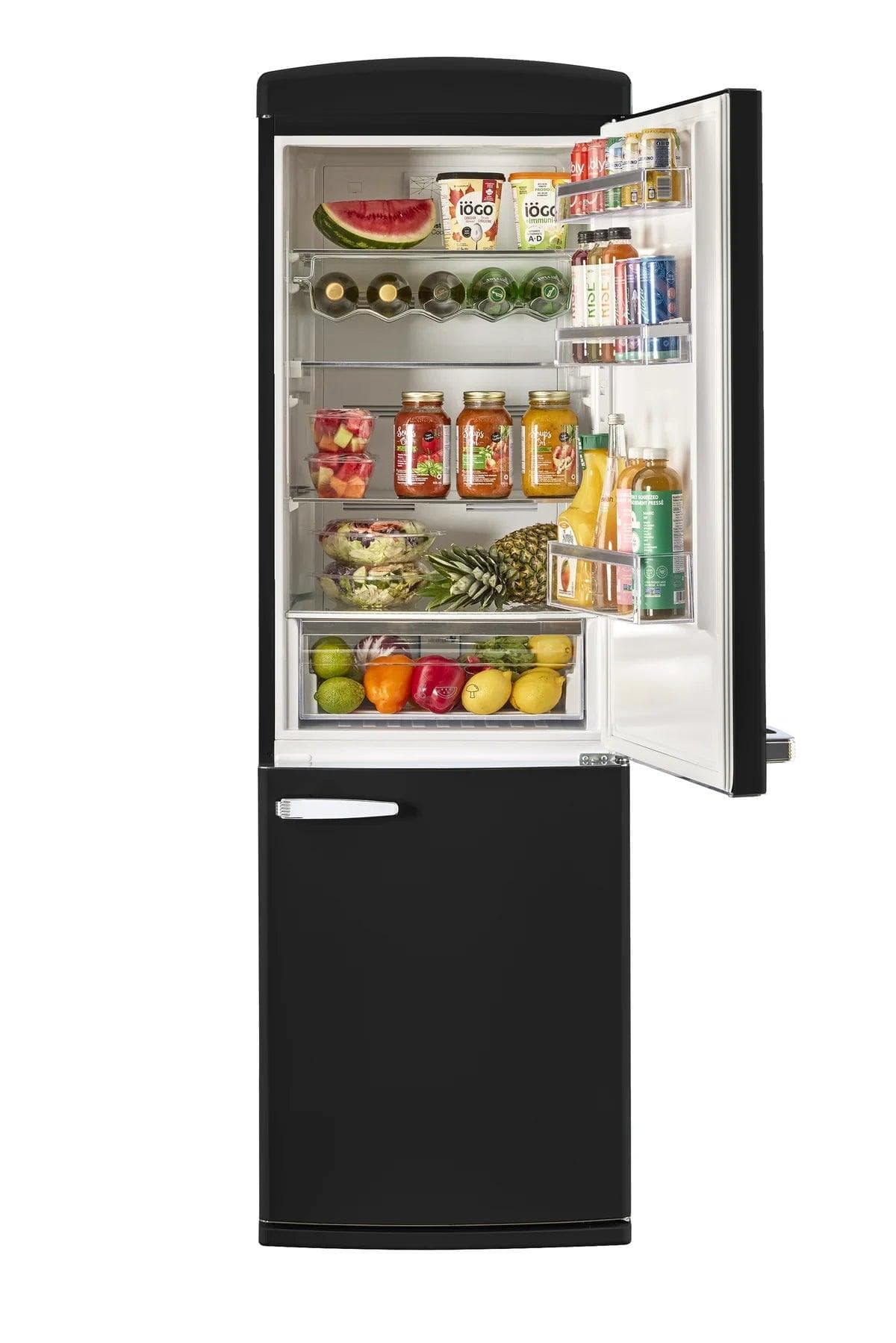 Unique Refrigerator-Freezer Unique UGP-340L MB AC | 340Litre Matte Black Bottom Mount Refrigerator