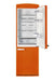 Unique Refrigerator-Freezer Unique UGP-340L O AC | 340 Liter Orange Bottom Mount Refrigerator