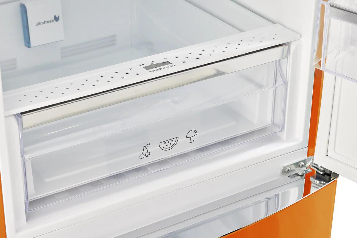 Unique Refrigerator-Freezer Unique UGP-340L O AC | 340 Liter Orange Bottom Mount Refrigerator