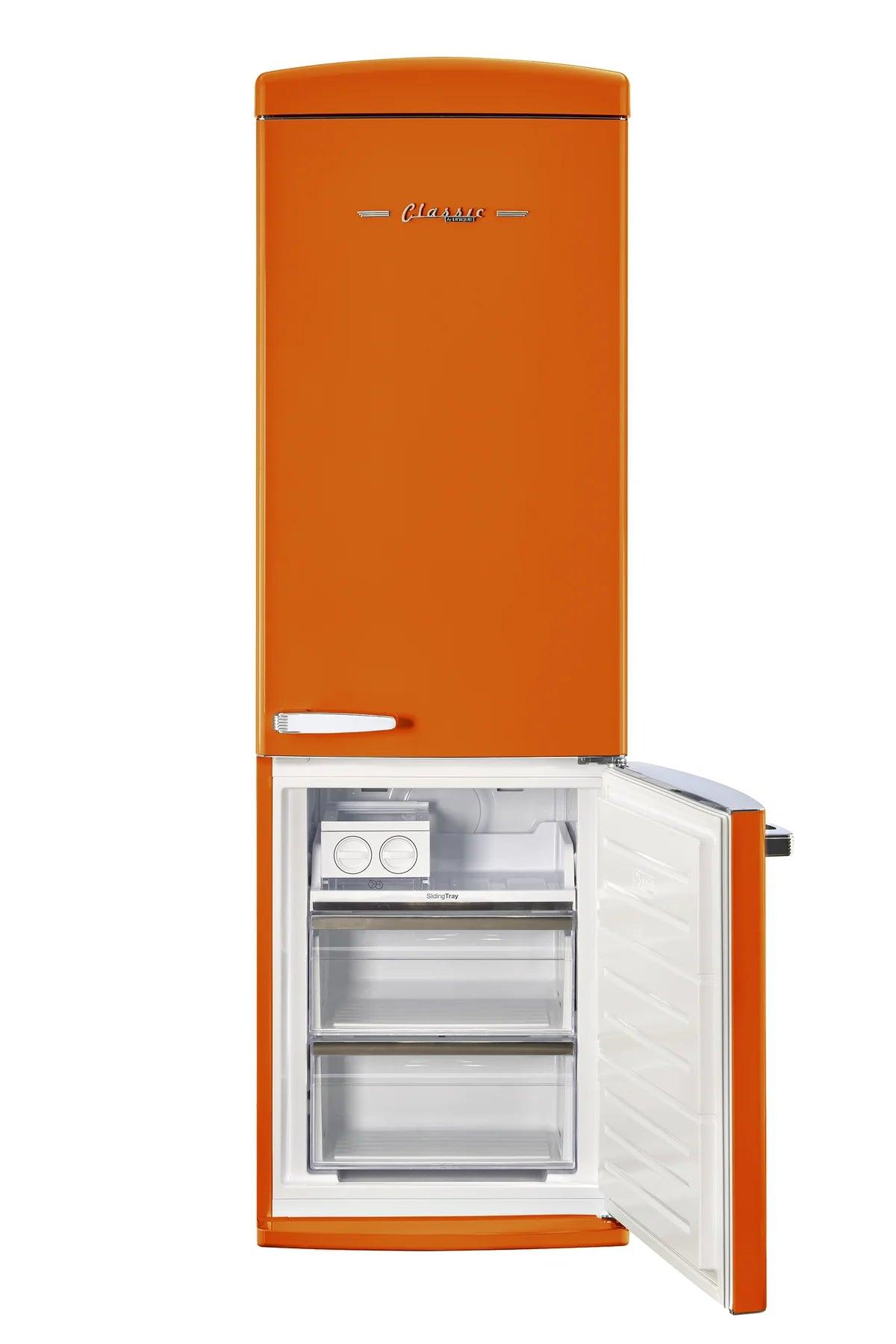 Unique Refrigerator-Freezer Unique UGP-340L O AC | 340 Liter Orange Bottom Mount Refrigerator