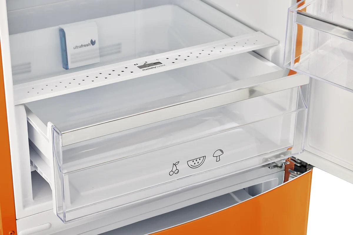 Unique Refrigerator-Freezer Unique UGP-340L O AC | 340 Liter Orange Bottom Mount Refrigerator