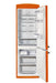 Unique Refrigerator-Freezer Unique UGP-340L O AC | 340 Liter Orange Bottom Mount Refrigerator