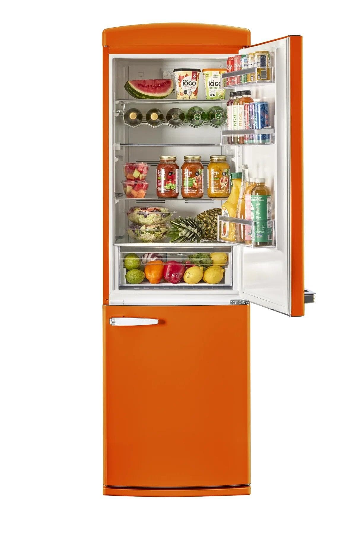 Unique Refrigerator-Freezer Unique UGP-340L O AC | 340 Liter Orange Bottom Mount Refrigerator