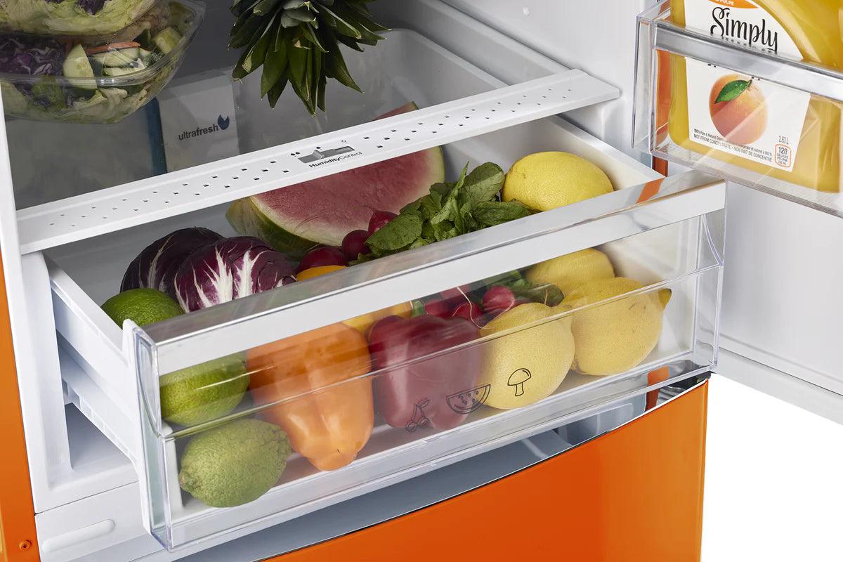 Unique Refrigerator-Freezer Unique UGP-340L O AC | 340 Liter Orange Bottom Mount Refrigerator