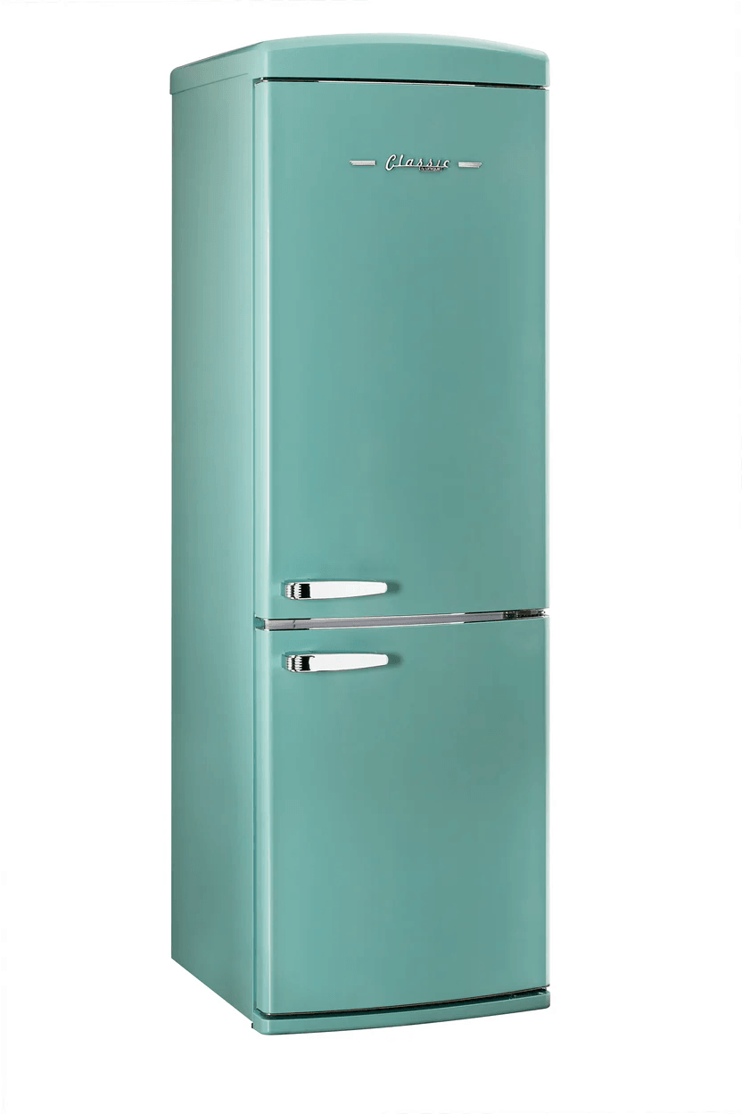 Unique Refrigerator-Freezer Unique UGP-340L T AC | 340Litre Ocean Mist Turquoise Bottom Mount Refrigerator