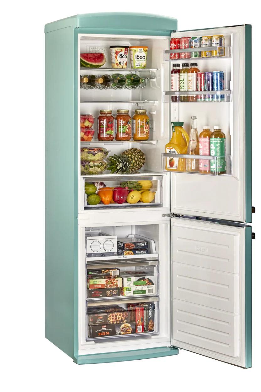 Unique Refrigerator-Freezer Unique UGP-340L T AC | 340Litre Ocean Mist Turquoise Bottom Mount Refrigerator