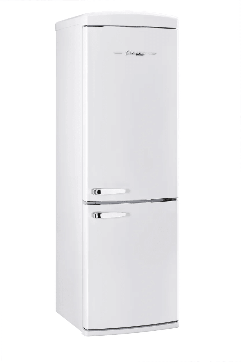 Unique Refrigerator-Freezer Unique UGP-340L W AC | 340Litre Marshmallow White Bottom Mount Refrigerator