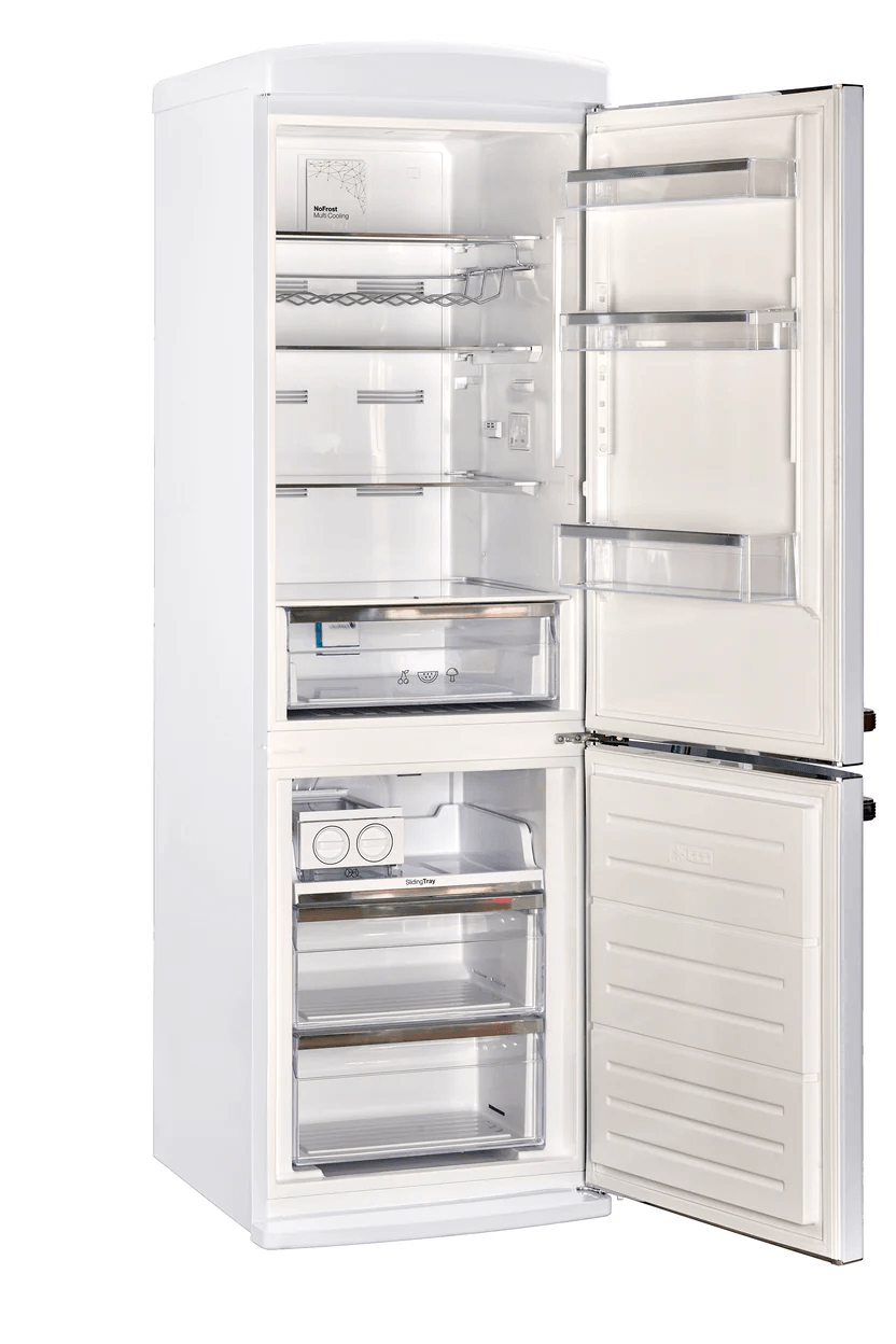 Unique Refrigerator-Freezer Unique UGP-340L W AC | 340Litre Marshmallow White Bottom Mount Refrigerator