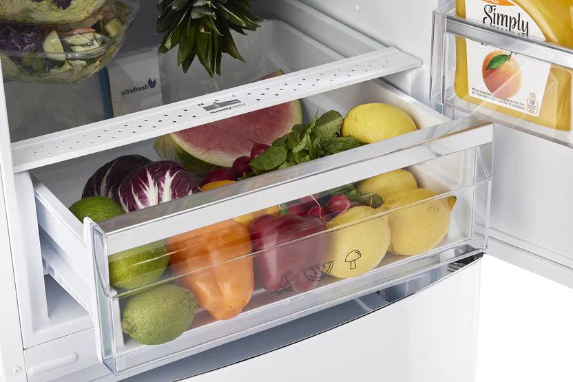 Unique Refrigerator-Freezer Unique UGP-340L W AC | 340Litre Marshmallow White Bottom Mount Refrigerator