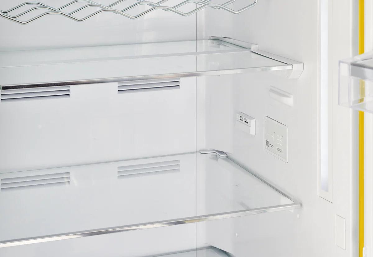 Unique Refrigerator-Freezer Unique UGP-340L Y AC | 340Litre Marshmallow Yellow Bottom Mount Refrigerator