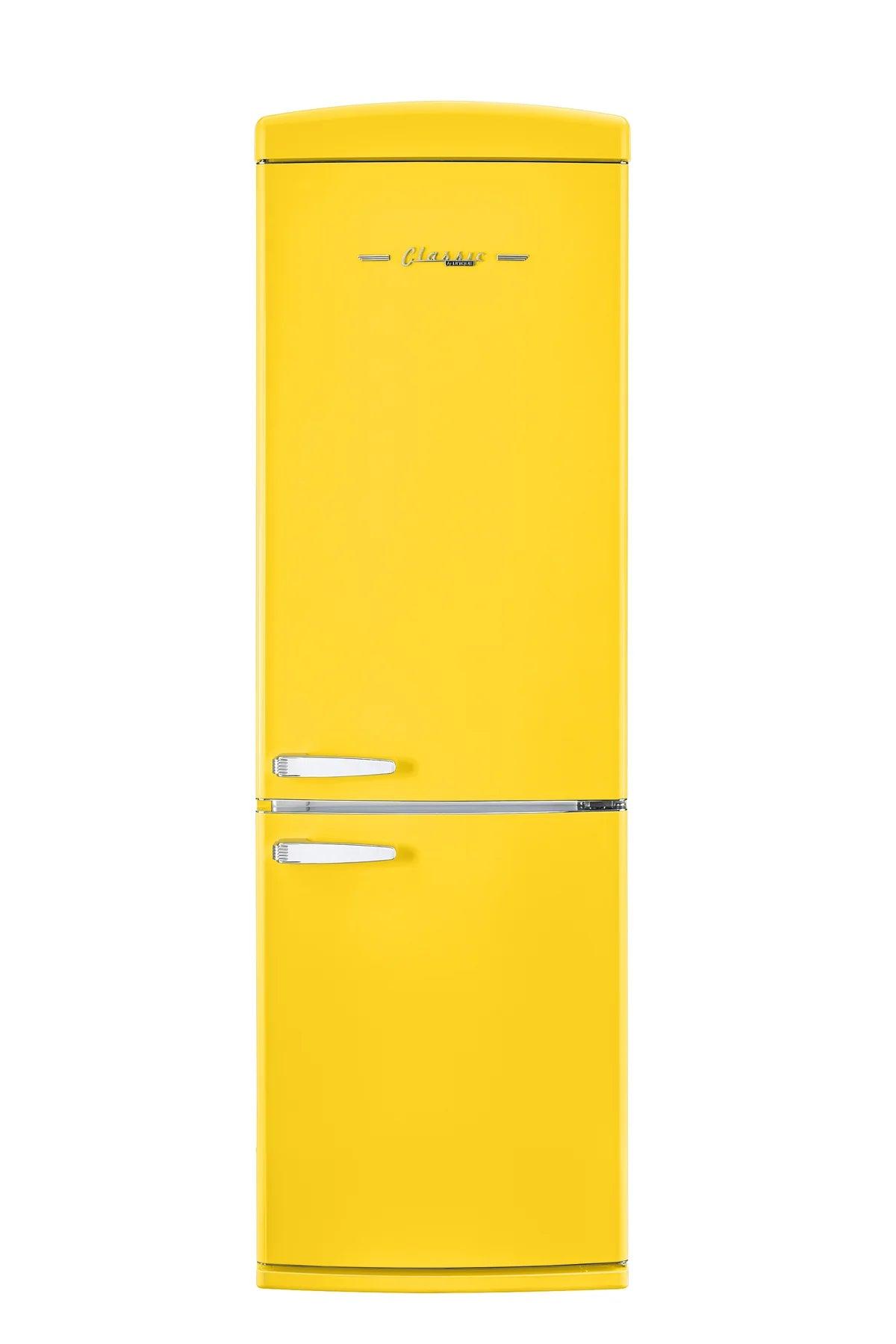 Unique Refrigerator-Freezer Unique UGP-340L Y AC | 340Litre Marshmallow Yellow Bottom Mount Refrigerator