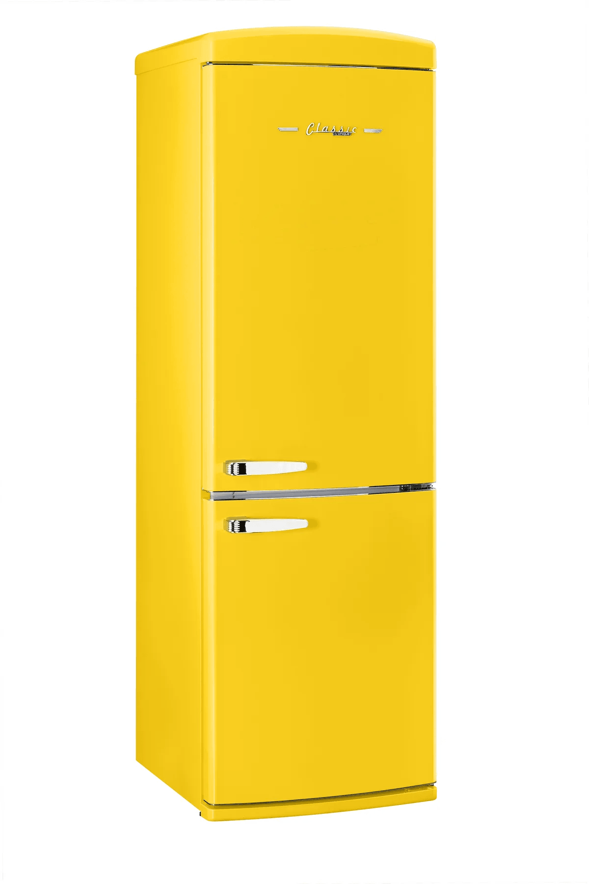 Unique Refrigerator-Freezer Unique UGP-340L Y AC | 340Litre Marshmallow Yellow Bottom Mount Refrigerator