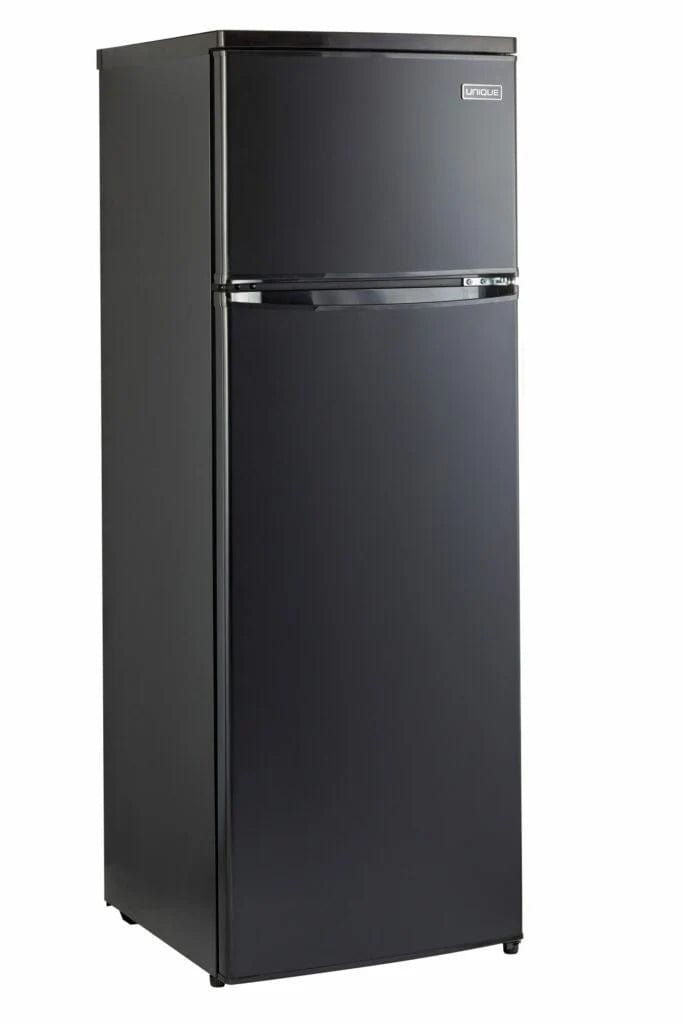 Unique Solar Appliances Unique UGP-370L B | 370Litre Black 12/24 DC Refrigerator/Freezer