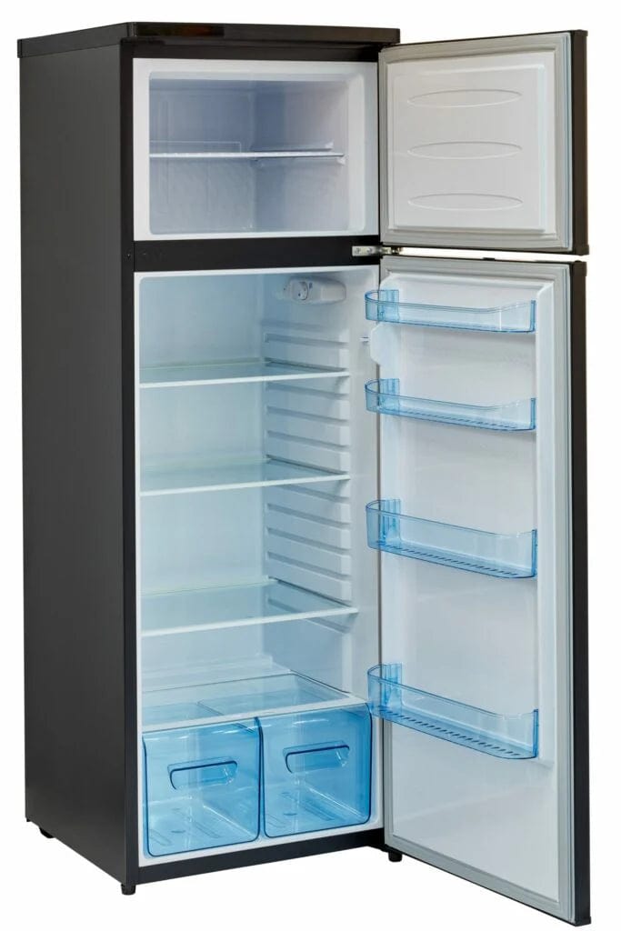 Unique Solar Appliances Unique UGP-370L B | 370Litre Black 12/24 DC Refrigerator/Freezer