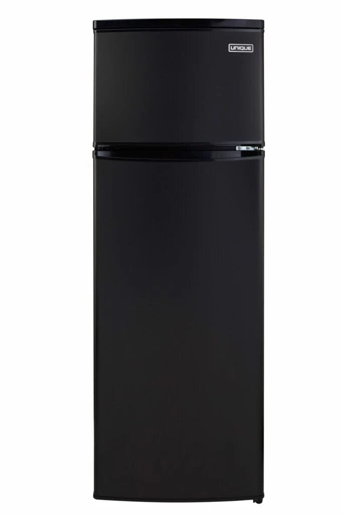 Unique Solar Appliances Unique UGP-370L B | 370Litre Black 12/24 DC Refrigerator/Freezer