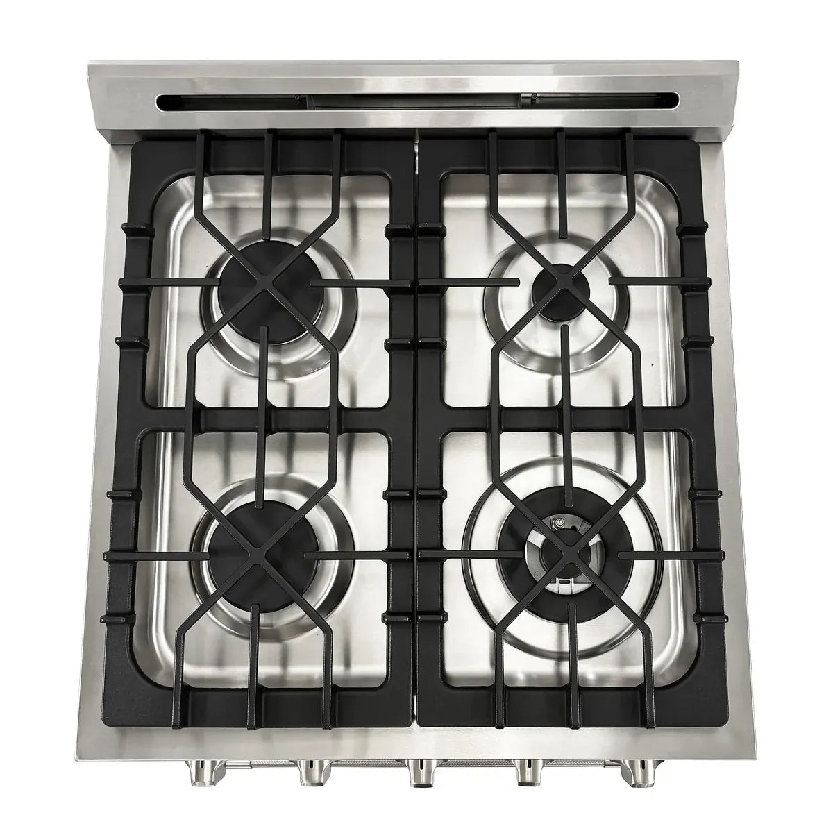 Unique Propane Range /Stove Unique UGP-R24OTHLPB | 24" Waist High Broiler Propane Range in Black