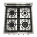 Unique Propane Range /Stove Unique UGP-R24OTHLPB | 24" Waist High Broiler Propane Range in Black