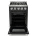 Unique Propane Range /Stove Unique UGP-R24OTHLPB | 24" Waist High Broiler Propane Range in Black