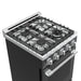 Unique Propane Range /Stove Unique UGP-R24OTHLPB | 24" Waist High Broiler Propane Range in Black