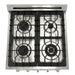 Unique Propane Range /Stove Unique UGP-R24OTHLPSS | 24" Waist High Broiler Propane Range in Stainless Steel