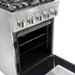 Unique Propane Range /Stove Unique UGP-R24OTHLPSS | 24" Waist High Broiler Propane Range in Stainless Steel