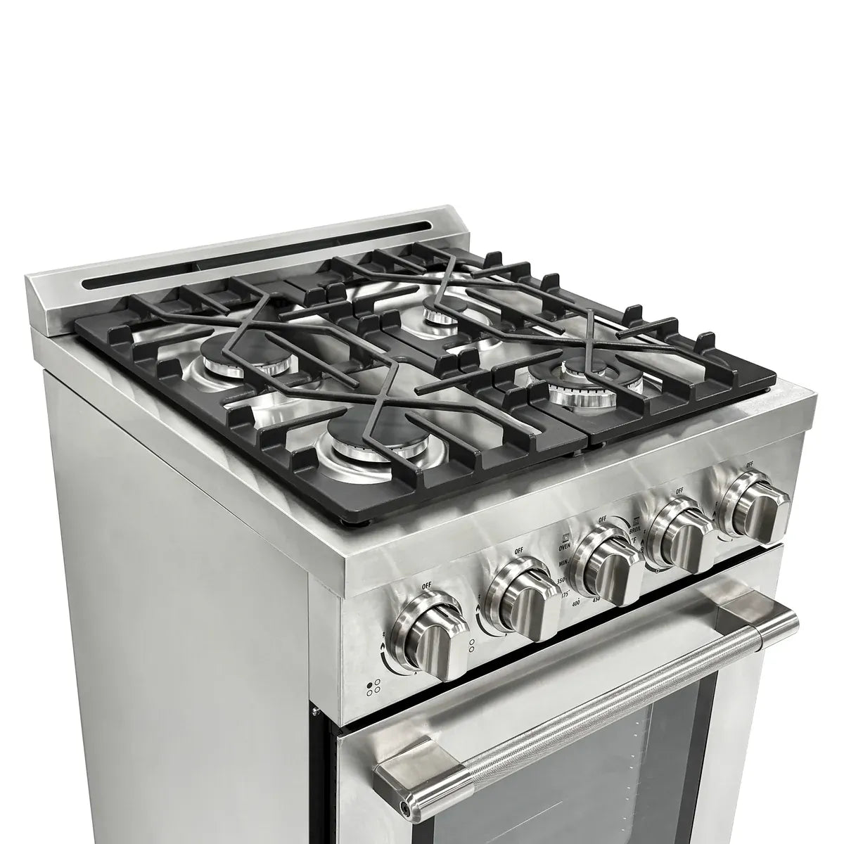 Unique Propane Range /Stove Unique UGP-R24OTHLPSS | 24" Waist High Broiler Propane Range in Stainless Steel