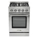 Unique Propane Range /Stove Unique UGP-R24OTHLPSS | 24" Waist High Broiler Propane Range in Stainless Steel