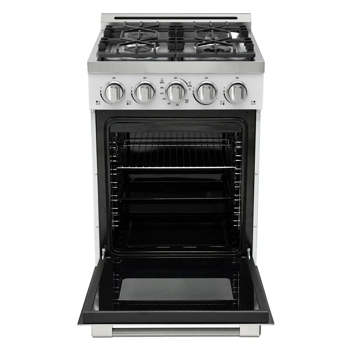 Unique Propane Range /Stove Unique UGP-R24OTHLPW | 24" Waist High Broiler Propane Range in White