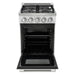 Unique Propane Range /Stove Unique UGP-R24OTHLPW | 24" Waist High Broiler Propane Range in White