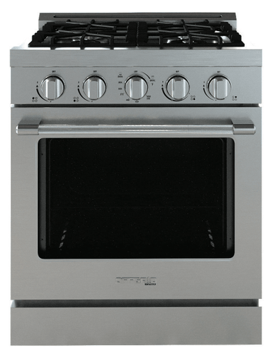 Unique Propane Range /Stove Unique UGP-R30OTHLPSS | Classic Retro 30” Propane Gas Range
