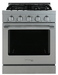 Unique Propane Range /Stove Unique UGP-R30OTHLPSS | Classic Retro 30” Propane Gas Range