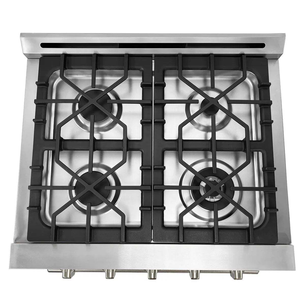 Unique Propane Range /Stove Unique UGP-R30OTHLPSS | Classic Retro 30” Propane Gas Range