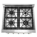 Unique Propane Range /Stove Unique UGP-R30OTHLPSS | Classic Retro 30” Propane Gas Range